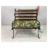 Metal & Wooden Bench