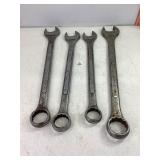4 Large SAE Wrenches