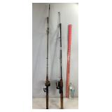 2 Fishing Rods w/Mitchell Reels