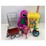 Barney, Lego Duplo, Shopping Cart & Misc
