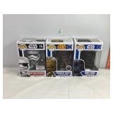 Assorted Star Wars Funko Pops