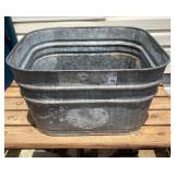 Galvanized Tub