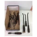 Pry Bars, Chisels & Misc