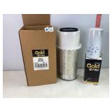 Gold Napa Filters, Air & Oil