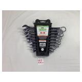Pittsburgh 9pc SAE Combination Wrench Set