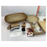 Pampered Chef Casserole Dish, Pie Dish, & Misc