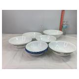 Assorted Corelle Bowls