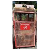 Metal Gas Cylinder Storage Case