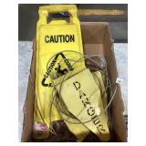 Metal Danger Markers & Plastic Caution Sign
