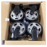 4.5" Caster Wheel Set, NIB