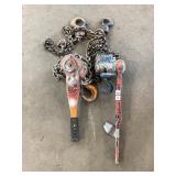 1 - 1.5 Ton & 1 - 3 Ton Chain Hoist
