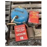 4 Vintage Cans