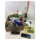 Caulk Guns, Scrappers, Sanders, Laser Level & Misc