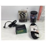 Bungee Cords, Extension Cord & Battery Tender