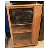 Magnavox Stereo System w/Cabinet, No Speakers