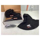 Racequip Sz 16 Race Boots, Goggles & Hood