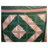 Quilted Bedspread Approx 96' x 108'