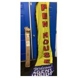 Open House Agent Flag w/Poles