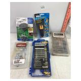 Inflation, Terminal, Sharpener, Bit Kits, & Misc