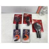 Tube & PVC Cutter & Copper Cutters, NIB