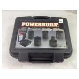 Powerbuilt 5pc Spindle Nut Socket Set