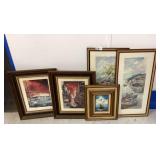 Wooden Framed Pictures