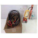 Jumper Cables & Work Light