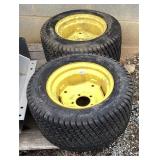 2 John Deere Wheels