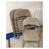 4 Folding Chairs