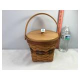 Longaberger 7' Measuring Basket w/Liner & Protect.
