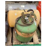 2 Air Tanks & 1 Empty Freon Tank