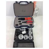 Table Crimper Set & Hole Saw Set