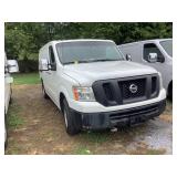 2016 Nissan NV2500 Van w/Title