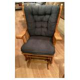 Wooden Glider Rocker