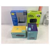 Router, Hot Spot & Desktop Switches, NIB