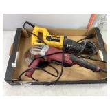 DeWALT Recip Saw & Chicago Electric Angle Grinder