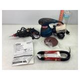 Ryobi Sander, Mastergrip Soldering Gun & Misc