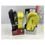 Heavy Duty Ratchet Straps, NIB