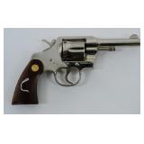 Colt Official Police Nickel .38 VG