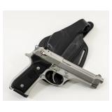Beretta 92FS Stainless 9mm Pistol