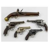 5 Estate guns, Izhevesk Webley H&R