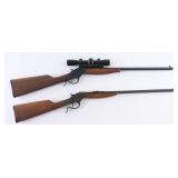 Two Savage Falling Block Rifles