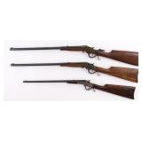 3 Stevens Single Shot Rifles