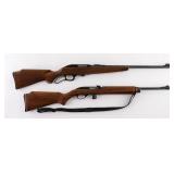 Two Marlin .22 Rifles