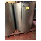 210 Gallon Stainless Steel Tank