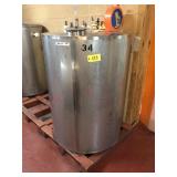 210 Gallon Stainless Steel Tank