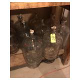 (9) 5 Gallon Carboys