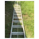 Werner 32 ft Aluminum Extension Ladder & Gates