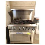 Imperial 6 Burner Gas Stove