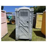 2 single synergy world portable toilets